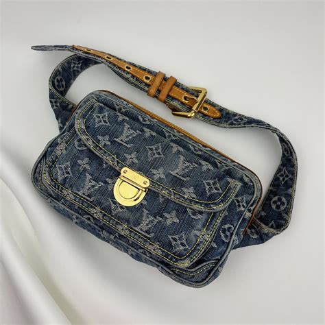 louis vuitton denim bag 2020|Louis Vuitton denim bum bag.